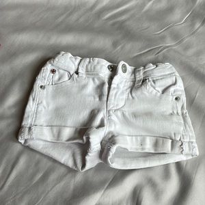 Hudson white girls shorts